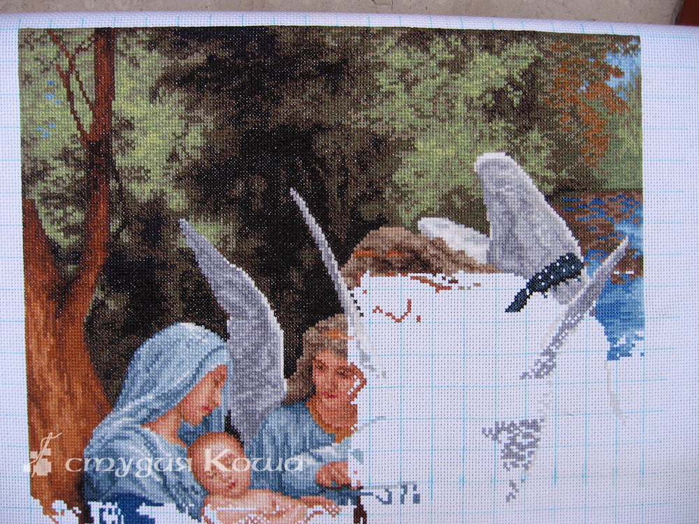 Набор для вышивки крестом Dimensions 70-65167 Маленькие ангелы