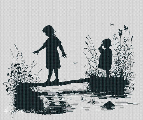 Девочки на реке